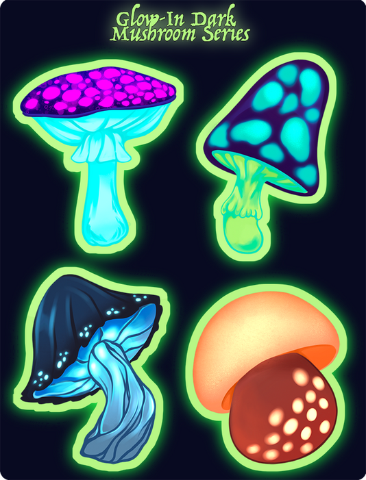Glow in the Dark Mushrooms (Original 2024)