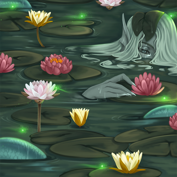 (Original 2023) Water Lily