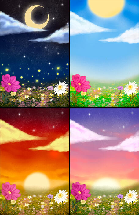 (Original 2024) Flower Field Keychains